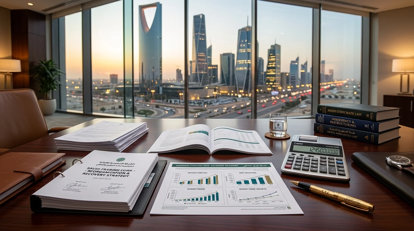 نظام الإفلاس السعودي: كيف تنقذ شركتك من التصفية عبر إعادة التنظيم المالي؟